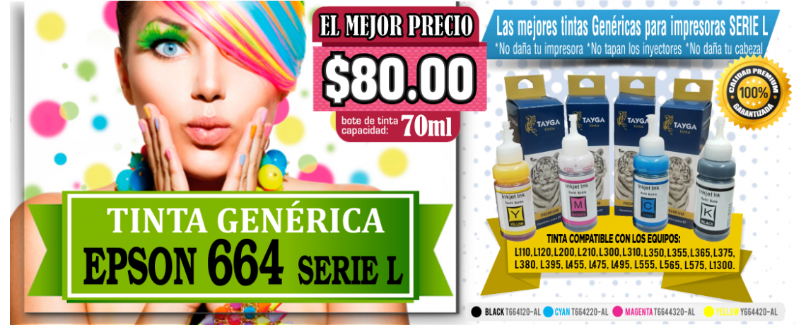 TINTA 664 GENERICA